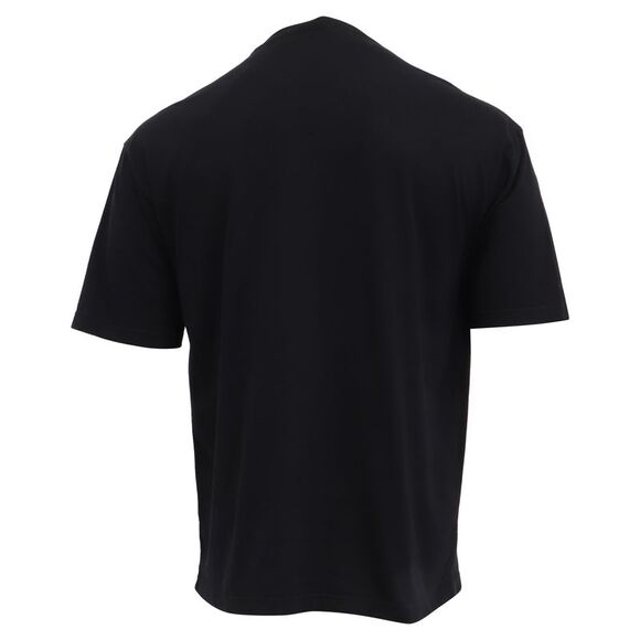 Balenciaga BB Logo-Print T-Shirt in Black Cotton - Picture 4 of 7